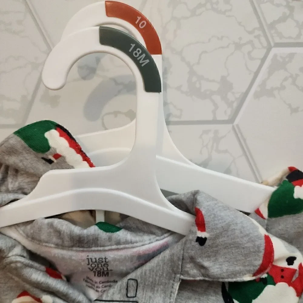 NWT Christmas Boy's Button down Pajamas Set